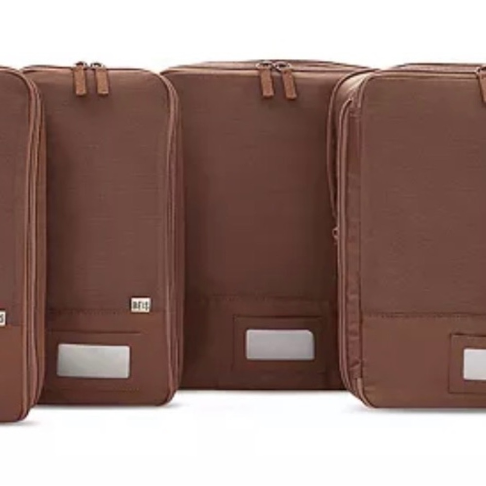 BEIS Tan Travel Bag Set